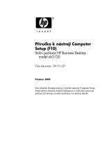 HP dx5150 Microtower PC Užívateľská príručka