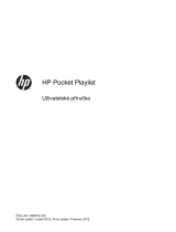 HP Pocket Playlist Používateľská príručka