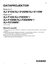 Casio XJ-F10X, XJ-F20XN, XJ-F100W, XJ-F200WN, XJ-F210WN Používateľská príručka
