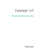 Huawei Honor 6A Používateľská príručka