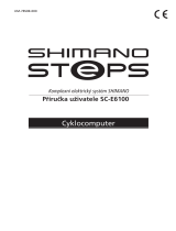 Shimano SC-E6100 Používateľská príručka