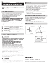 Shimano DH-UR700-3D Používateľská príručka