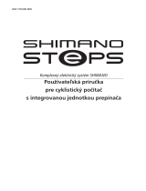 Shimano SC-E5000 Používateľská príručka
