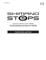 Shimano SC-E6100 Používateľská príručka