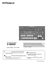 Roland V-60HD Návod na obsluhu