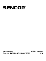 Sencor Scooter TWO Používateľská príručka
