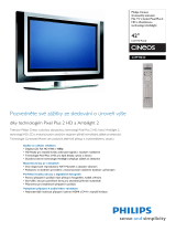 Philips 42PF9830/10 Product Datasheet