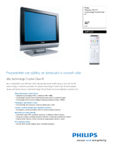 Philips 20PF5121/58 Product Datasheet
