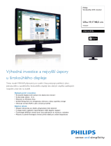 Philips 190VW9FB/62 Product Datasheet