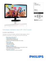 Philips 220V4LAB/00 Product Datasheet