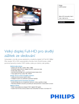Philips 231E1SB/00 Product Datasheet