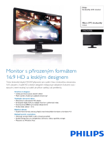 Philips 191EW9FB/00 Product Datasheet