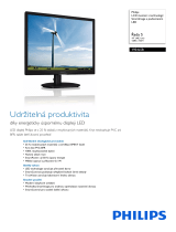 Philips 19S4LSB/10 Product Datasheet