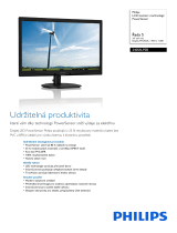 Philips 240S4LPSB/00 Product Datasheet