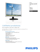 Philips 19S4LSS/00 Product Datasheet