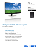 Philips 221S6QYMB/01 Product Datasheet