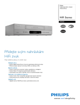 Philips VR550/58 Product Datasheet