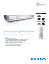 Philips DVDR520H/02 Product Datasheet