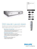 Philips DVDR5350H/02 Product Datasheet