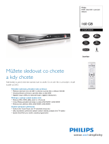 Philips DVDR3450H/58 Product Datasheet