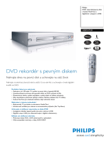 Philips HDRW720/02 Product Datasheet