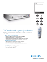 Philips DVDR3300H/02 Product Datasheet