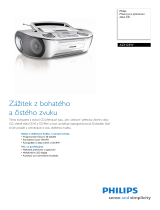 Philips AZ1123W/12 Product Datasheet
