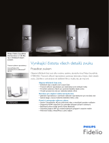 Fidelio HTB9245D/12 Product Datasheet