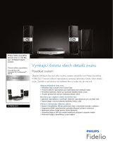 Fidelio HTB9225D/12 Product Datasheet