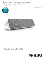 Philips SBT550WHI/12 Používateľská príručka