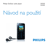 Philips SA9100/00 Používateľská príručka