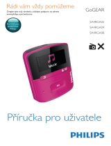 Philips SA4RGA02KN/12 Používateľská príručka