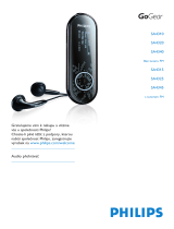 Philips SA4315/02 Používateľská príručka