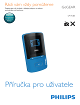 Philips SA4VBE04KN/12 Používateľská príručka