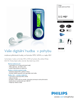 Philips SA4105/02 Product Datasheet