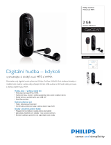 Philips SA2620/02 Product Datasheet
