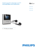 Philips SA2RGA04K/02 Používateľská príručka