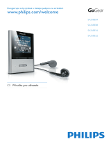 Philips SA2VBE04S/02 Používateľská príručka