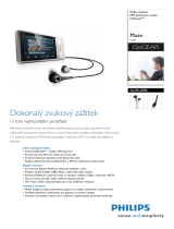 Philips SA2MUS08S/02 Product Datasheet