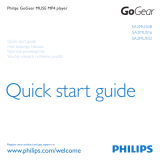 Philips SA2MUS32S/02 Stručná príručka spustenia