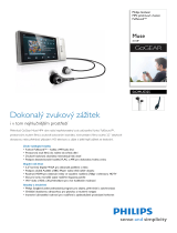 Philips SA2MUS32S/02 Product Datasheet