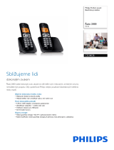 Philips CD2802B/CZ Product Datasheet