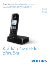 Philips D2501B/53 Používateľská príručka