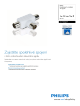 Philips SWV2023W/10 Product Datasheet