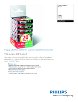 Philips LR6PX20A/10 Product Datasheet