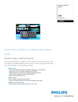 Philips LR6EB8X/10 Product Datasheet