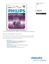 Philips CRV3LB1A/10 Product Datasheet