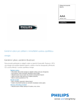 Philips LR03EP2A/10 Product Datasheet