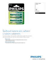 Philips R20-P2/01B Product Datasheet