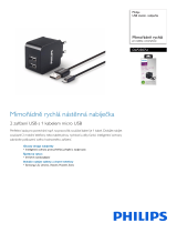 Philips DLP2307U/12 Product Datasheet